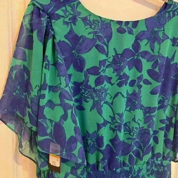 NWT Jessica Howard 16W Chiffon Dress - Picture 8 of 10